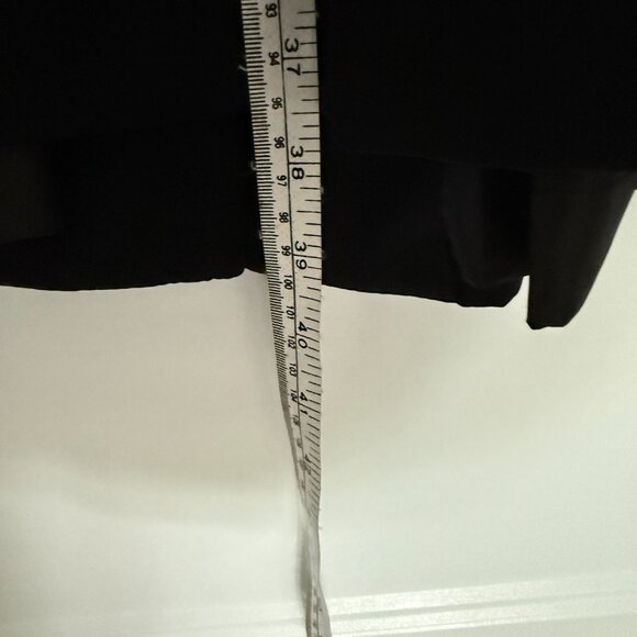 Anne Klein - Black Water Resistant Jacket with Metal Buttons - Size L - Picture 9 of 12